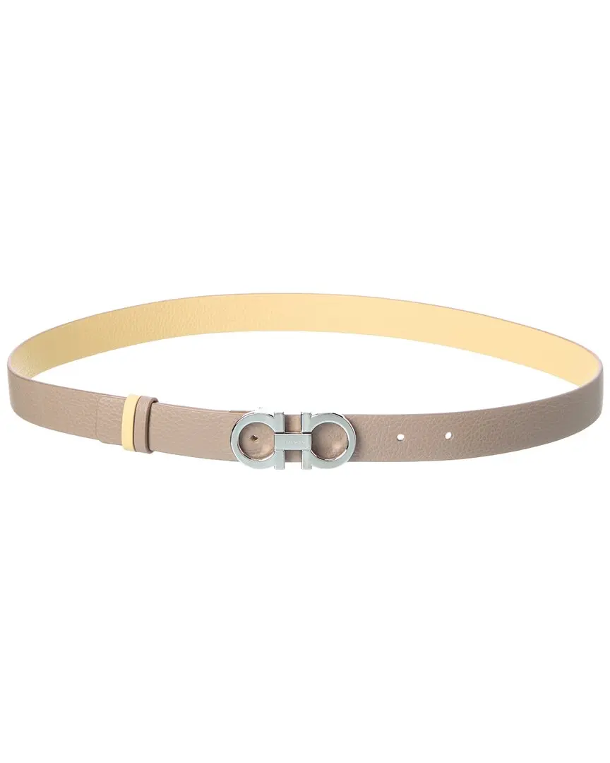 Ferragamo Gancini Reversible Leather Belt