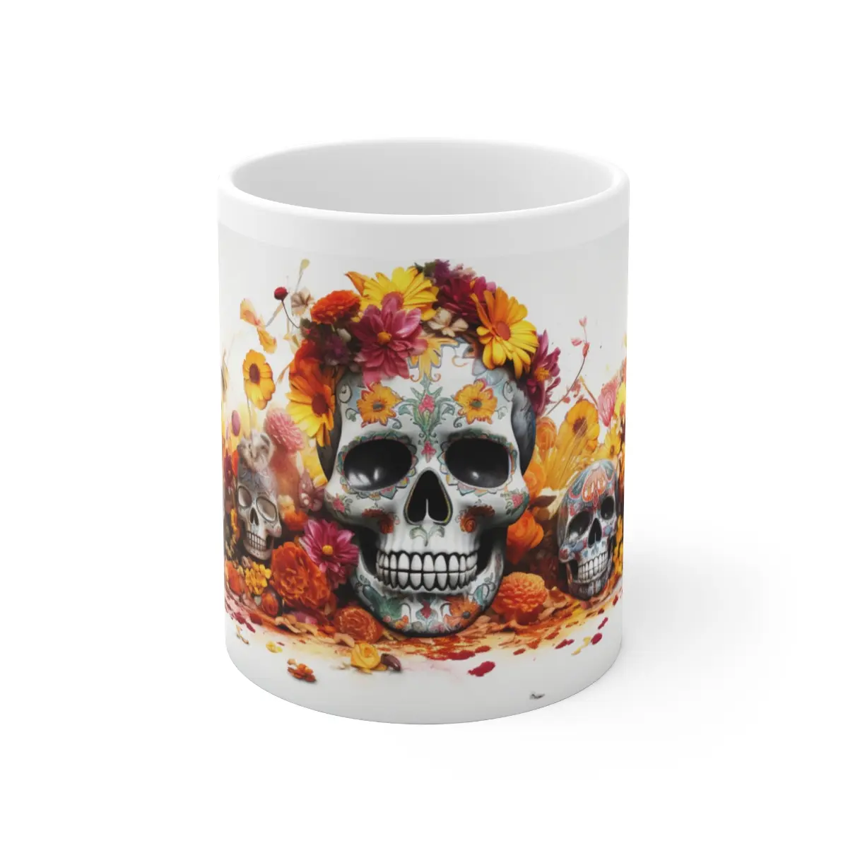 Dia de muertos 2 Ceramic Mug 11oz
