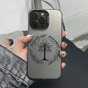 Warner Bros. The Lord of The Rings Phone Case Is Compatible with for iphone 17, 16E, 16, 15, 14, 13, 12, 11 Mini Pro Max Air X XR XSMAX 8 7 Plus, Featuring a Matte Back Cover That Is Drop-Resistant.