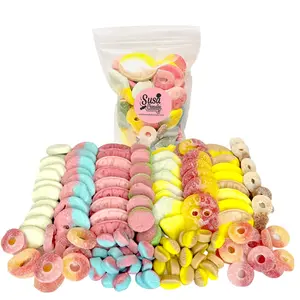 Bubs & European Candy Mix Sweet/Sour Gummies Mix 1/2 lb Snack Bonbon - Variety Pack of Sweet and Sour Bonbons