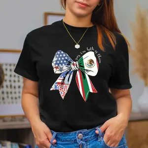 Yes I'm Both Of Them,Shirt , American, And Mexican Tee, Patriotic Design, Cultural Pride