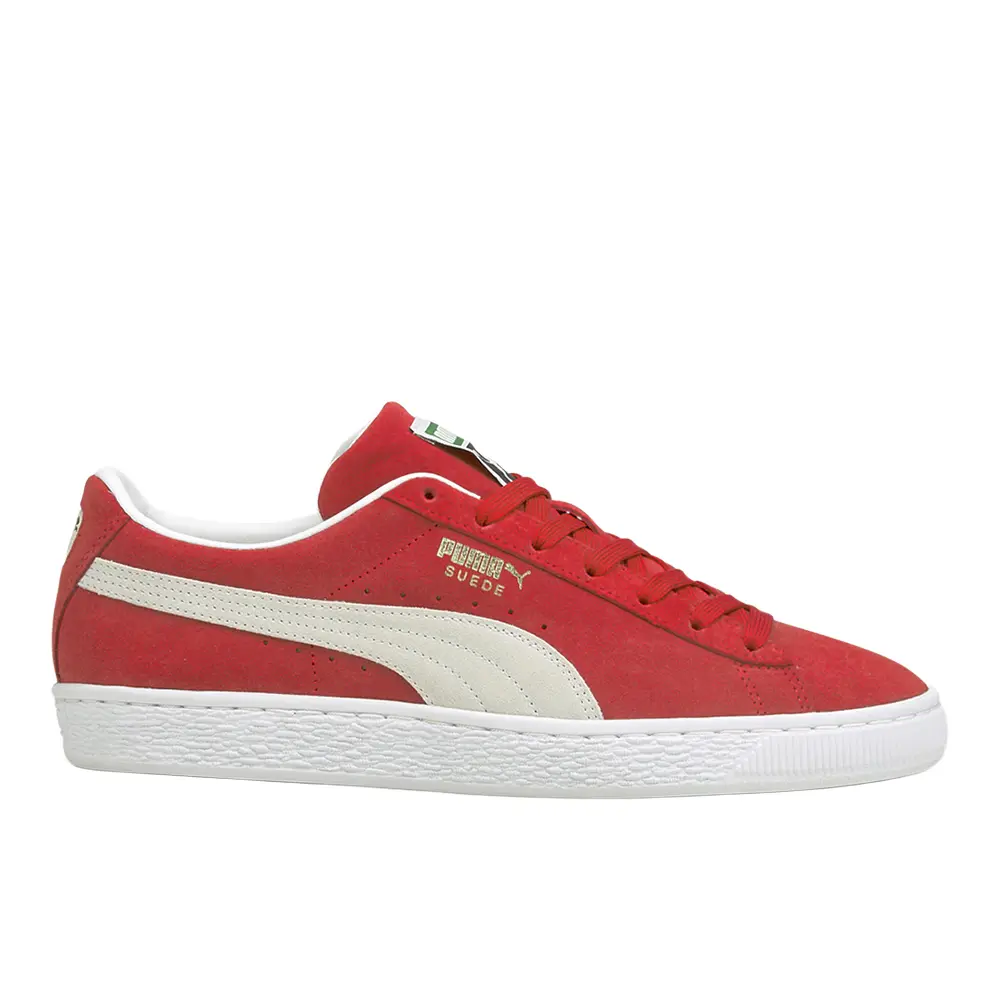 PUMA Mens Suede Classic Xxi Lace Up Sneakers Shoes Casual - Red PUMA Mens Suede Classic Xxi Lace Up Sneakers Shoes Casual - Red