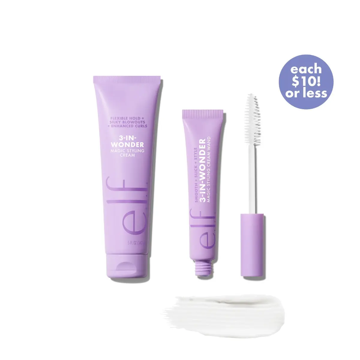 3-in-Wonder Styling Cream & Wand Duo: The Set That Styles, Protects & Smooths Frizz - Any Look, Anywhere, Anytime