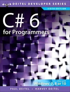 USED-C# 6 for Programmers by Deitel, Paul (Paperback)