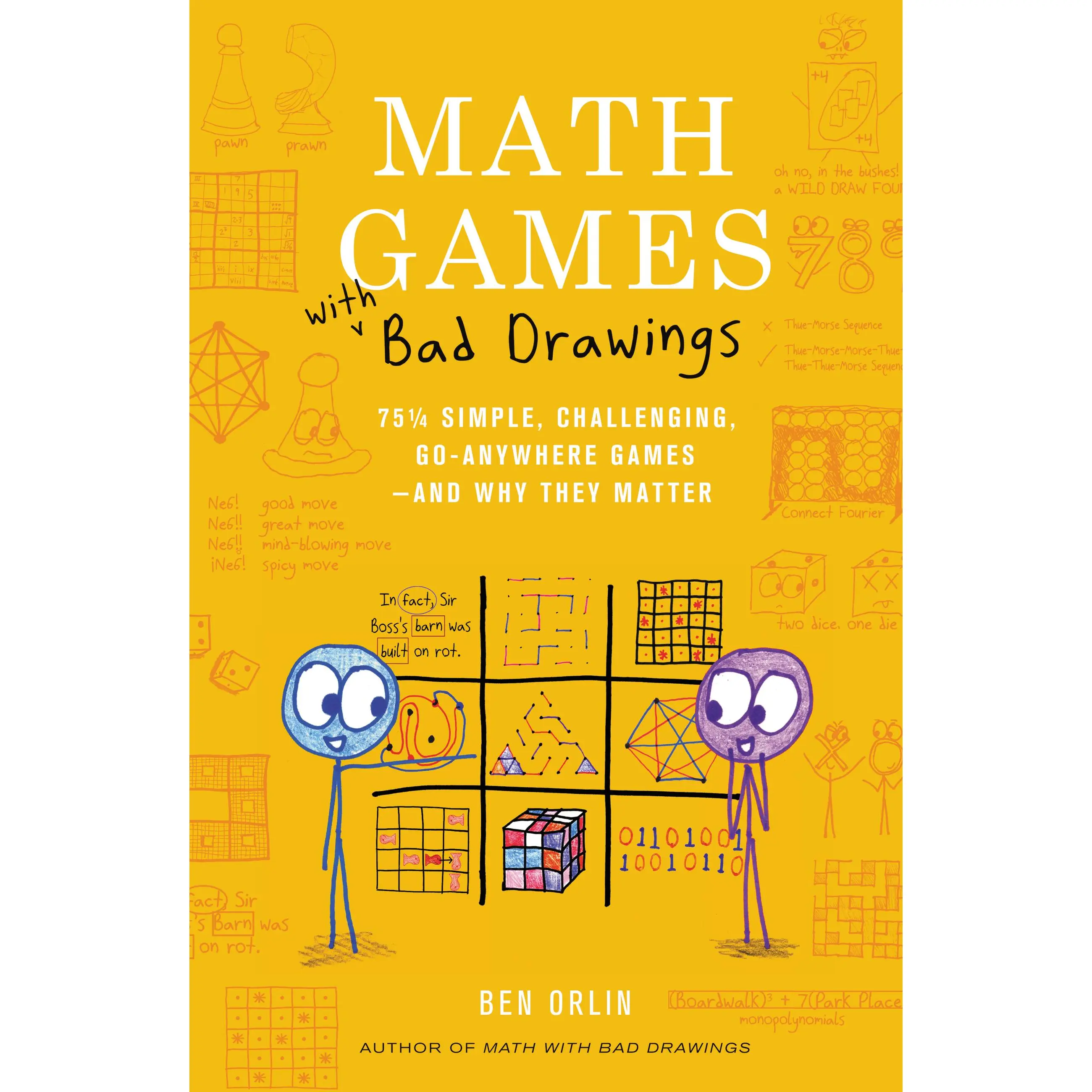 Math Games with Bad Drawings by Ben Orlin [Hardcover Book]