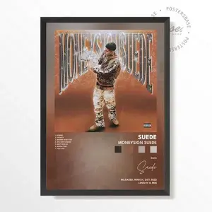 suede Moneysign Suede poster