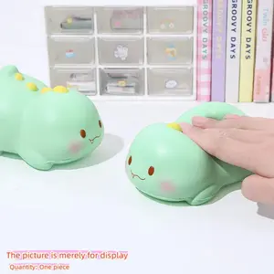 Cartoon Slow Rebound Stress Relief Toy, Dinosaur Plush Toy, PU Squeeze Toy Doll, Relaxing and Fun Gift for Kids and Adults, Kawaii Squishies