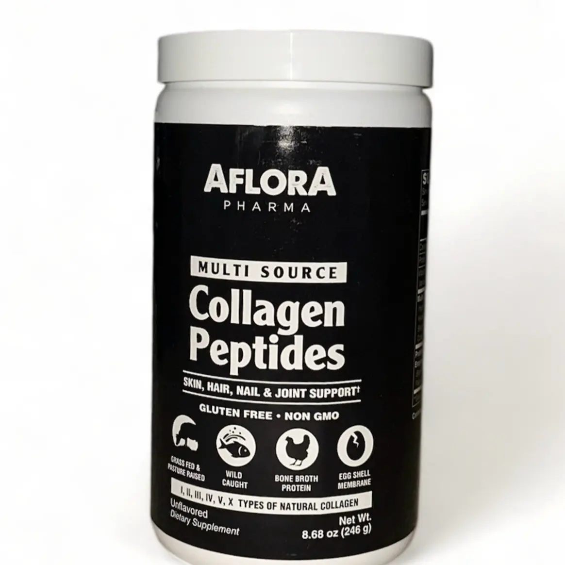 AFLORA Pharma Collagen Peptides Powder - 100% Natural Source of Amino Acids for Healthcare