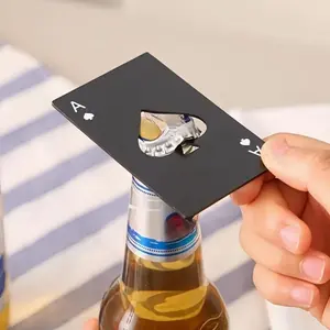 Steel Poker Style Bottle Opener, Throwing Tool for Outdoor Throwing Practice, Unique Design for Convenient Beer Opening, Durable Steel Construction