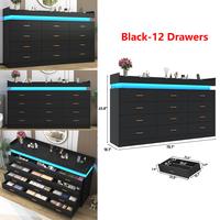Black-12 Drawers