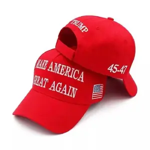 MAGA Hat Make America Great Again Red Donald Trump 2024 Baseball Cap USA Flag Unisex Support Movement Patriotic Style