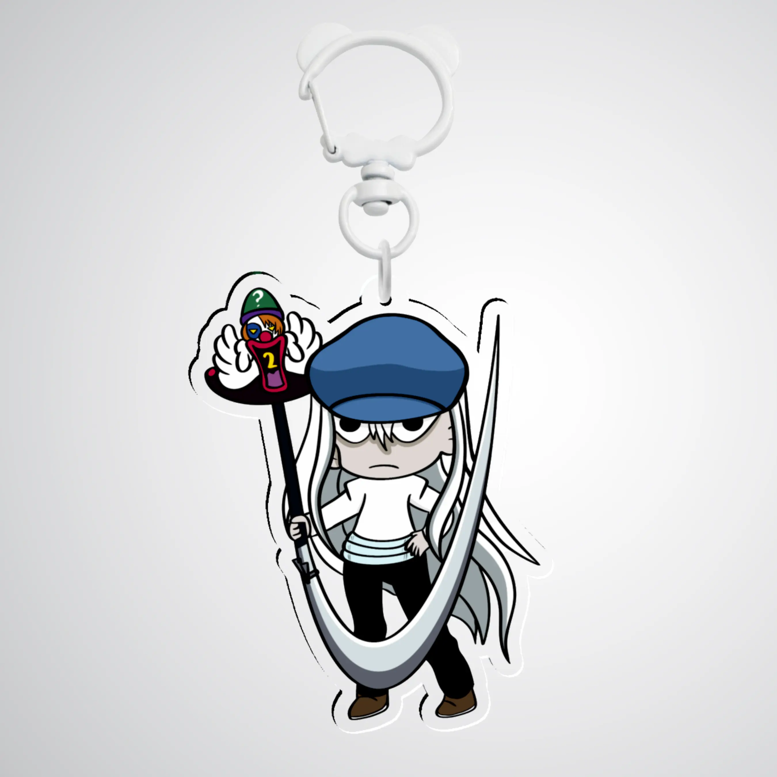 Roulette Reaper Acrylic Keychain