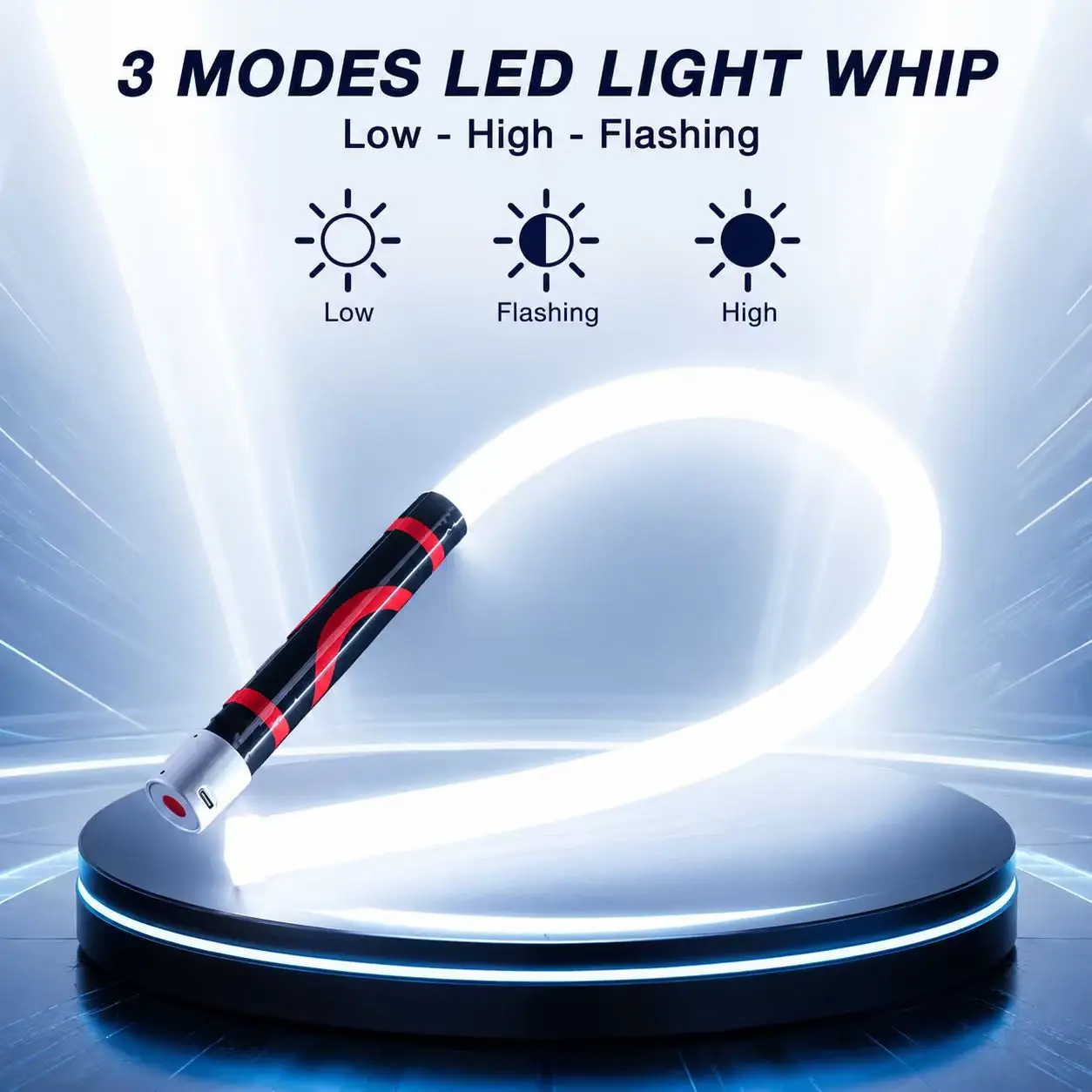 Generic Rechargeable LED Work Light 30 Inch Flexible Inspection Light with Bendable Designand 3 Lighting Modes for Auto Repair Garage and Maintenance Tasks(flood light)