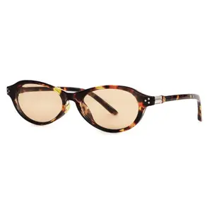 2026 Korean Retro GM Glasses | Anti-Blue Light Small Oval Bookworm Frames Trendy Street Style Eyewear