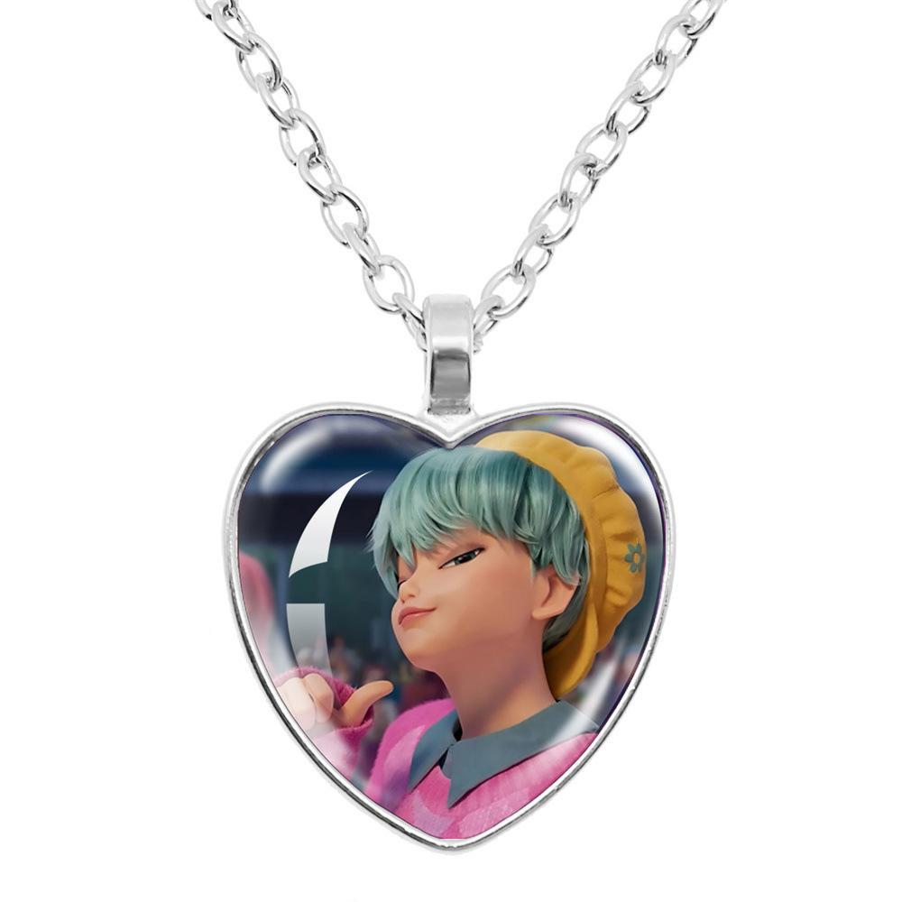 K-Pop Demon Slayer "Time Gem" Heart Necklace — Featuring a Vibrant, Colorful Love Pendant. Perfect for Daily Wear, Vacations, and Dates — A Delightful and Exquisite Little Gift. K-Pop Demon Slayer "Time Gem" Heart Necklace — Featuring a Vibrant, Colorful Love Pendant. Perfect for Daily Wear, Vacations, and Dates — A Delightful and Exquisite Little Gift.