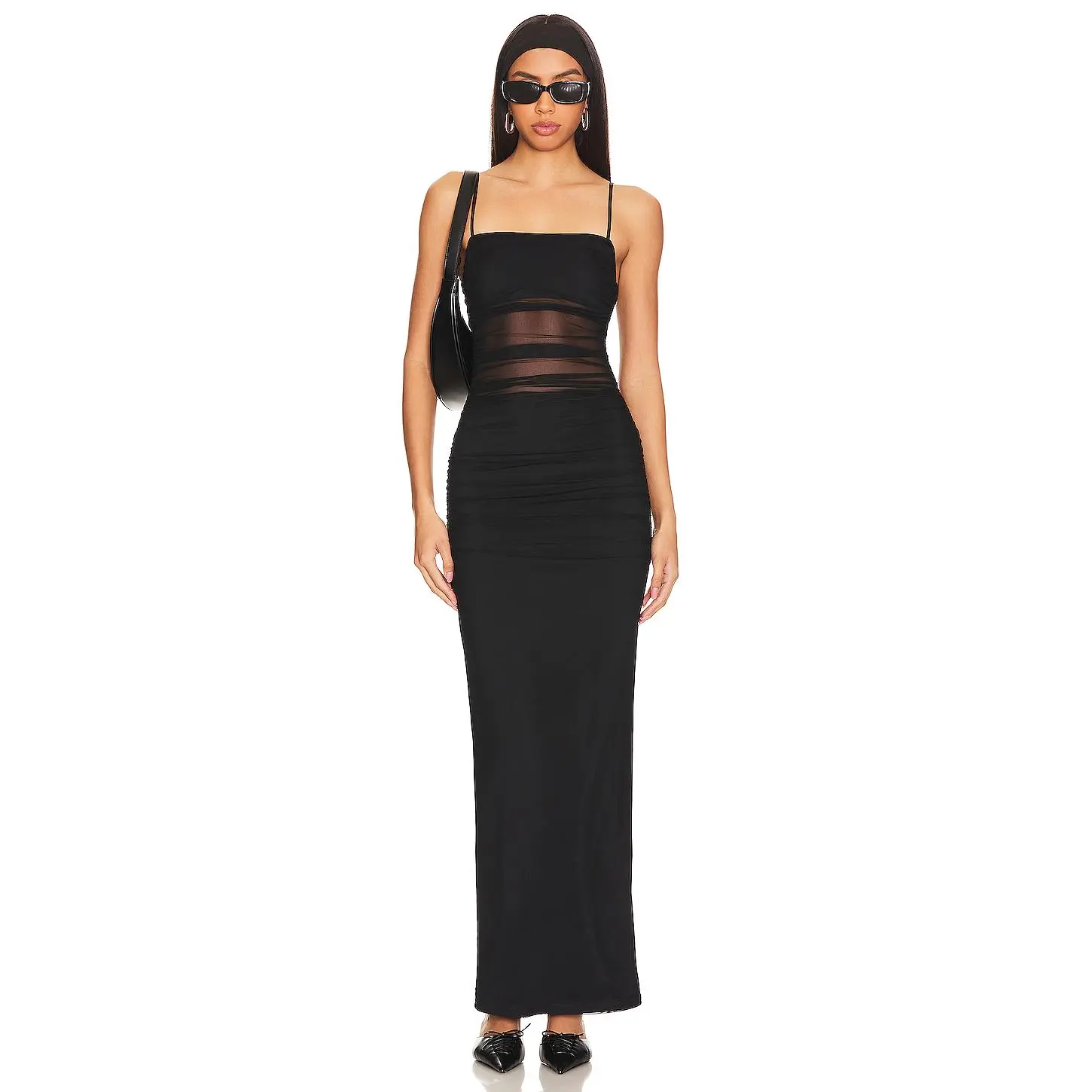 superdown Celeste Maxi Dress in Black