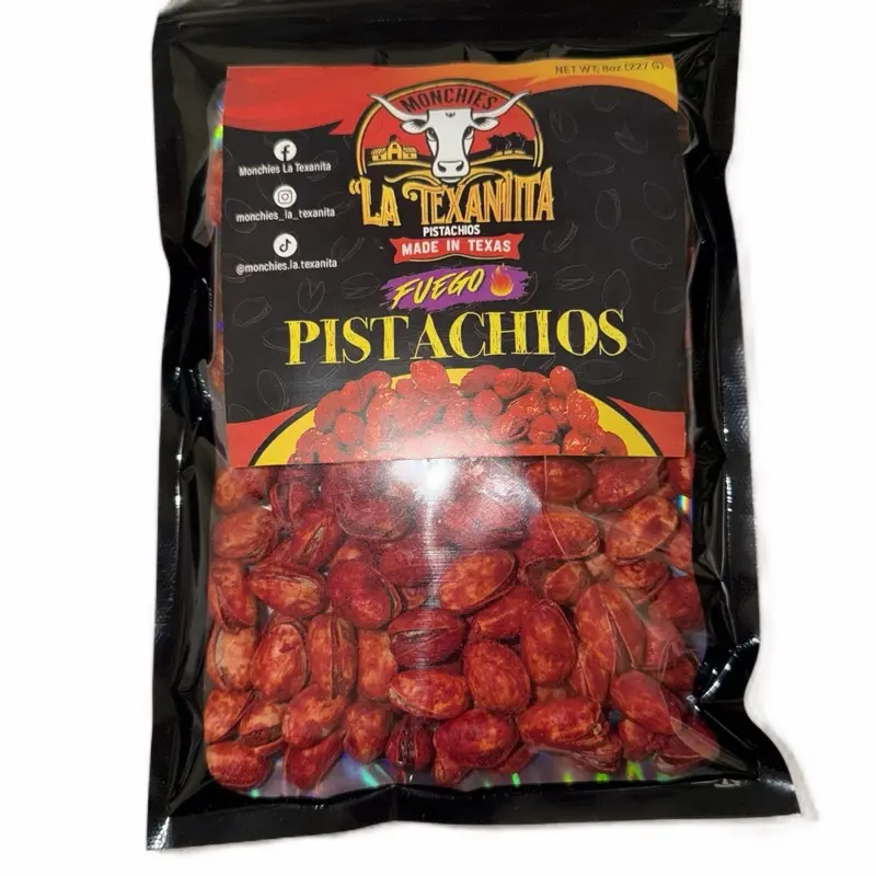 Monchies La Texanita pistachios fuego Monchies La Texanita pistachios fuego
