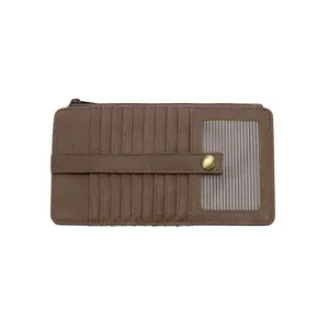 Joy Susan Kara Mini Wallet in Taupe