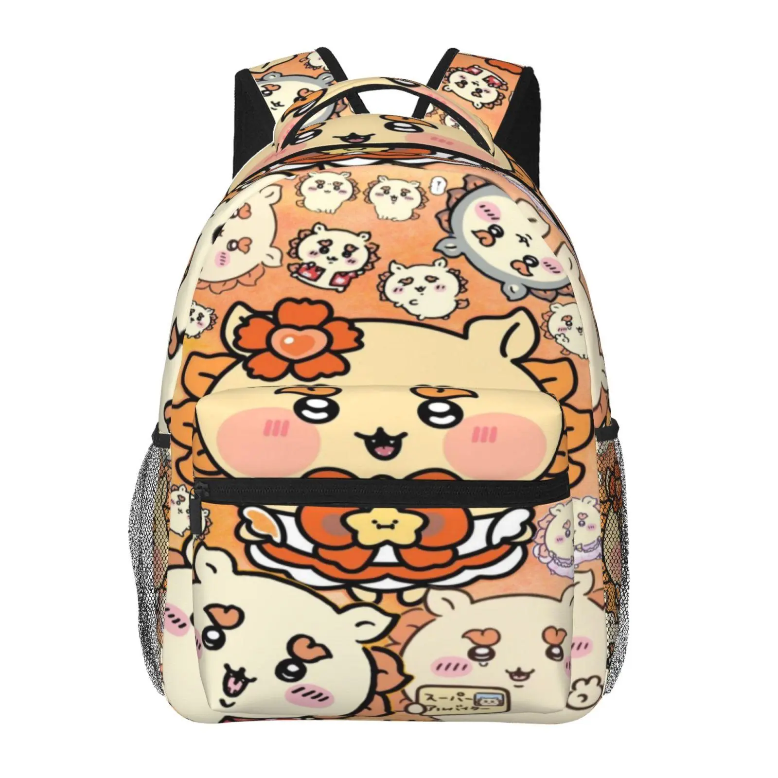 Cute kids’ Chiikawa backpacks for school—large capacity, all-over print; Chiikawa laptop daypacks for daily campus use; durable, lightweight Chiikawa school bags for teens and students