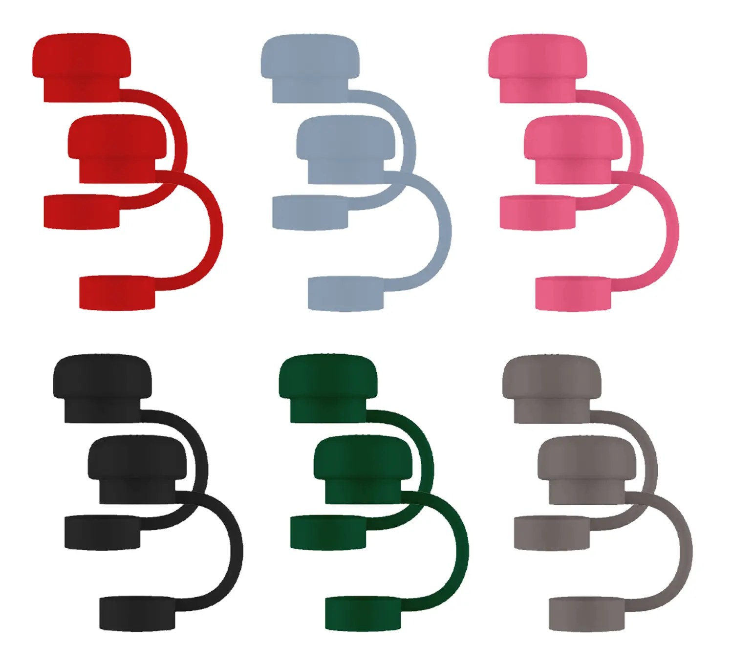 Cap Straw Topper - 12 Pack