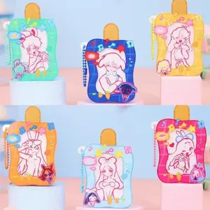 New Sale Genuine Alien Stage Rabbit Series Acrylic Ice Cream Charm Ivan Till Desktop Decoration High Quality Birthday Gifts