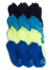 Kalon 12 Pack Women's Low Cut Tab Socks for Running & Exercise Polyester Nylon