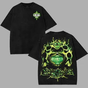 The Gaslight District Wash T-Shirt,Hoodie,Sweatshirt Hazbin Washed Shirt, Comic Shirt, TV Show Shirt graphic tees Menswear Top Cotton Fabric lover streetwear