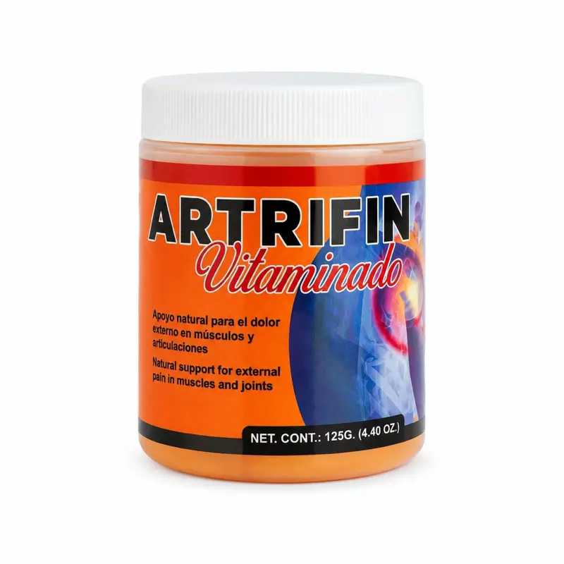 Gel Artrifin Vitaminado – Warming Body Massage Formula for Relaxation & Skin Care, 125 g
