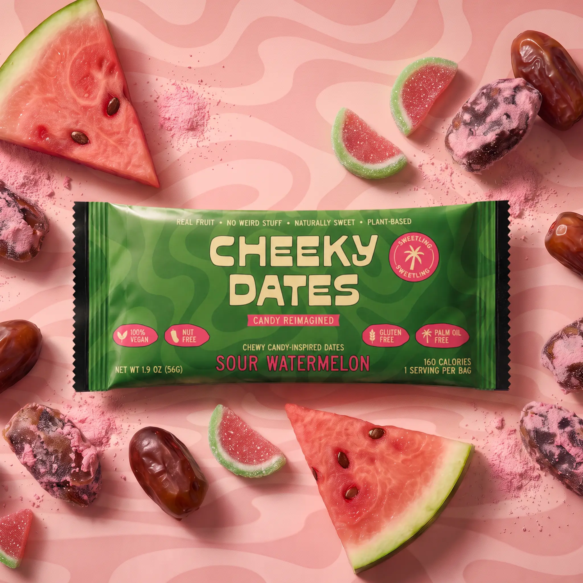 Cheeky Dates - Sour Watermelon Candy Flavored Dated