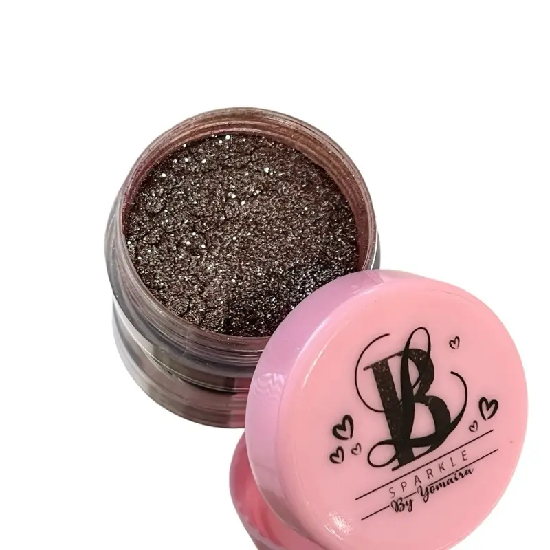 Vibrant Highly Pigmented Long-Lasting Cruelty-Free Brown Eyeshadow Loose Pigment Powder for Daily Makeup