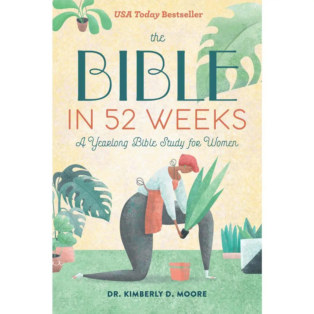 USED Book - The Bible in 52 Weeks: A Yearlong Bible Study for Women by Moore, Kimberly D. (Paperback) - english