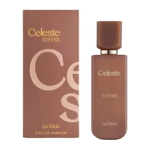 Khadlaj La Fede Celeste Toffee for Unisex Eau de Parfum Spray, 3.4 Ounce