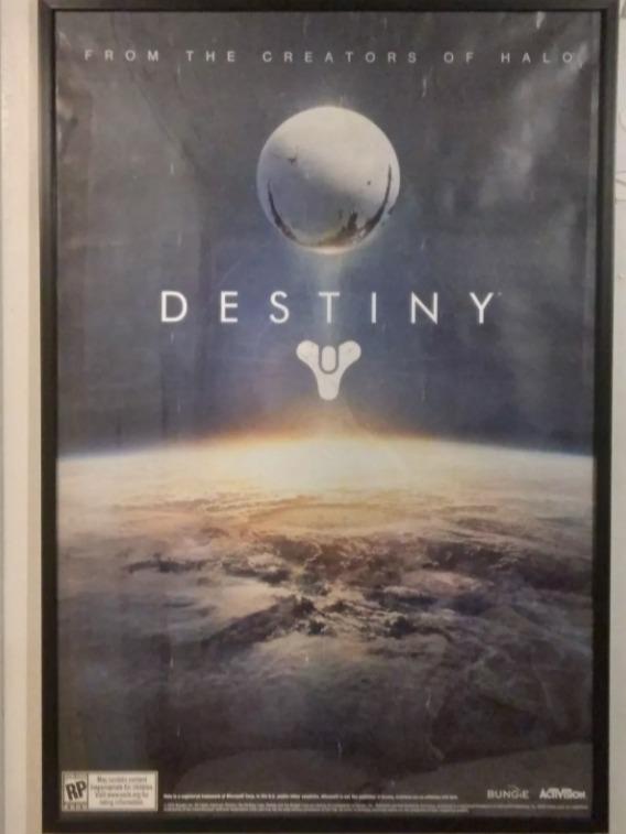 Destiny or Fallen 27 x 40 Poster and Frame