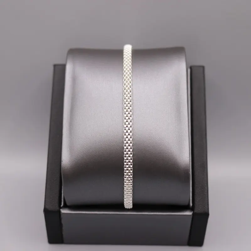 Sterling Silver Bracelet - Mesh Design