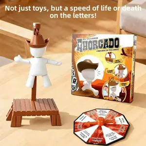 Magnetic Executioner Tabletop Word Game for Kids, Family Interactive Toy, Fun Party Gifts Box Set,Popular Board Games Series Perfect Birthday Present