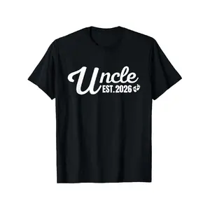 Humorous Uncle Established 2026 |   Baby Reveal |   Gifts for New Uncles T-Shirt
