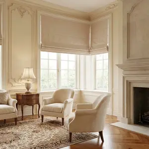 Elegant Home Design No Drill No Tool Cordless Roman Blinds  Modern Fashion  Roman Shades for Office Indoor