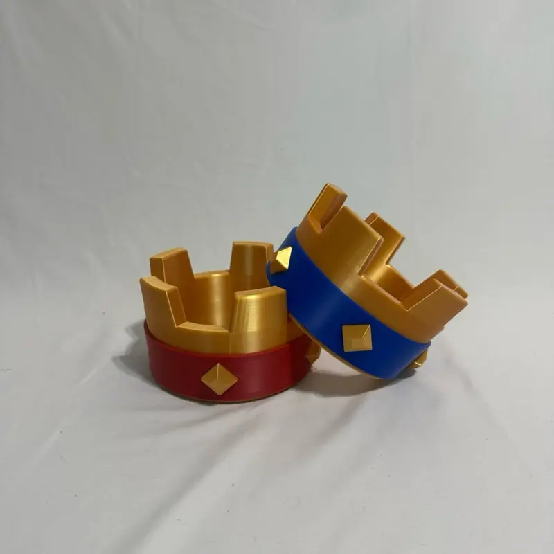 Life-Size 3D Printed Clash Royale Crown – Epic Cosplay & Display Prop