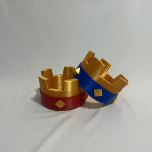 Life-Size 3D Printed Clash Royale Crown – Epic Cosplay & Display Prop
