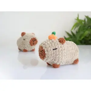 Capybara Crochet, Capybara Amigurumi , Crochet Capybara