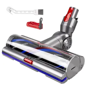 Upgrade High Torque Replacement Head Compatible with Dyson V10 V11 V15 Models Cordless Vacuum Cleaners, Replacement Vacuum Head with Anti-Tangle and Adjustable Suction