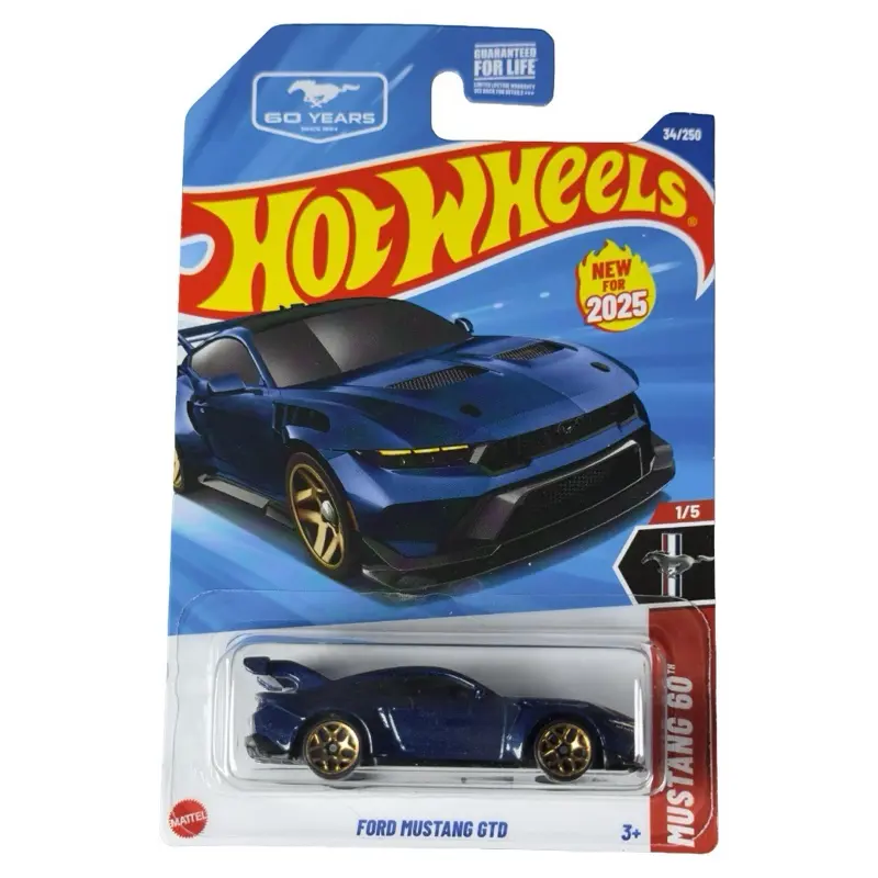 Hot Wheels Ford Mustang GTD Mainline 34/250