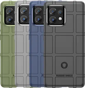 Case for Motorola Edge Plus (2023), Nakedcellphone Special Ops Tactical Armor Rugged Shield Protective Phone Cover [Anti-Fingerprint, Matte Grip Texture] for Moto X40 Edge+ 5G
