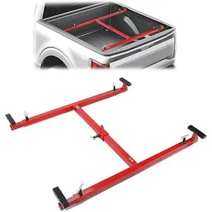 Truck Bed Lifter Box Lift for Lift Truck Beds Universal Adjustable Red Steel Powder Coated 800LB Capacity
