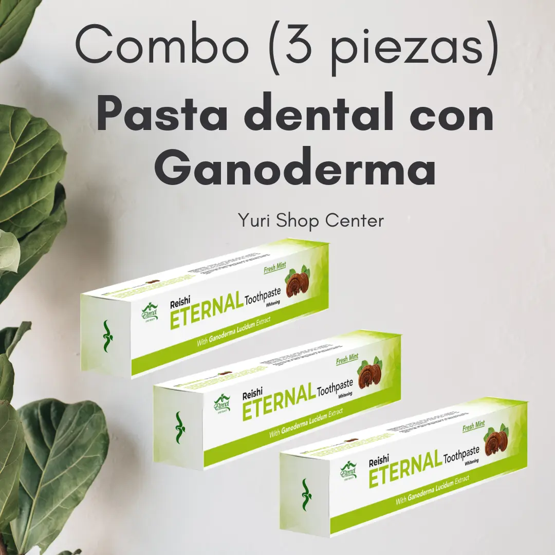 Combo Mint toothpaste with ganoderma