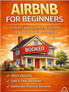 AIRBNB FOR BEGINNERS: How to Launch, List, and Profit from Your First Short-Term Rental