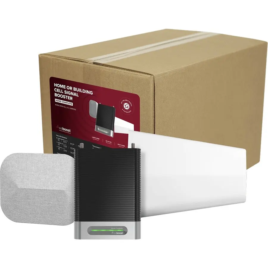 WeBoost Home Complete Cell Booster Kit, 1.55 lb, 5G, Directional Antenna