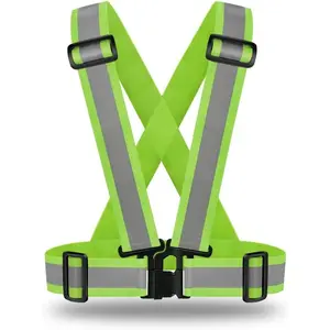 2.0 IN High Visibility Safety Strap for Construction, Running, Cycling
