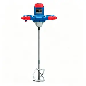 Electric Concrete Mixer 2400W 6-Speed Adjustable for Mortar, Paint and other work scenarios