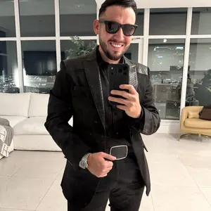 HIS COLLECTION WESTERN BLAZER (SLIMFIT)